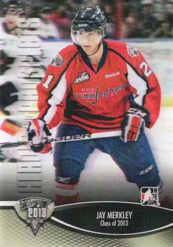 2012-13 In The Game Heroes and Prospects #196 Jay Merkley Front