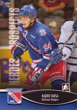 2012-13 In The Game Heroes and Prospects #62 Radek Faksa Front