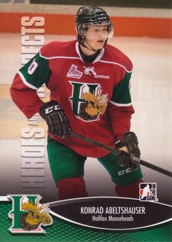 2012-13 In The Game Heroes and Prospects #95 Konrad Abeltshauser Front
