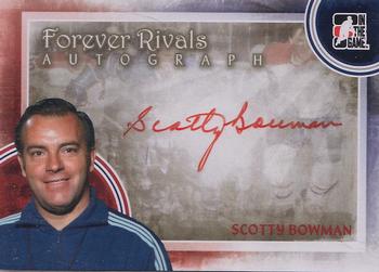 2012-13 In The Game Forever Rivals - Autographs #A-SB Scotty Bowman Front