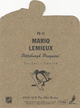 2012-13 O-Pee-Chee - Pop-Ups #PU-41 Mario Lemieux Back
