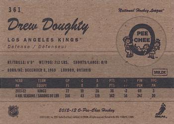 2012-13 O-Pee-Chee - Retro #361 Drew Doughty Back
