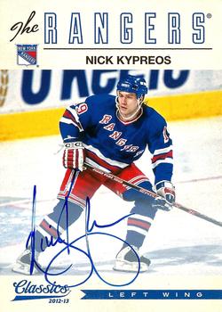 2012-13 Panini Classics Signatures - Autographs #59 Nick Kypreos Front