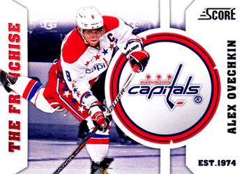2012-13 Score - The Franchise #F29 Alex Ovechkin Front