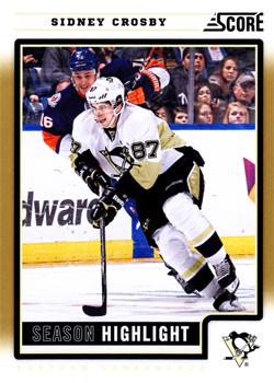 2012-13 Score - Gold Rush #35 Sidney Crosby Front