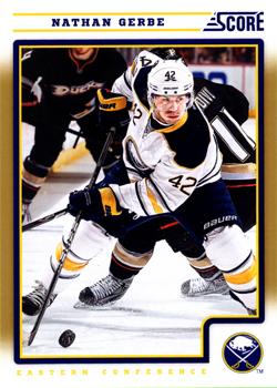 2012-13 Score - Gold Rush #81 Nathan Gerbe Front