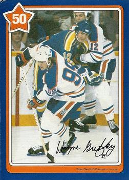 1982-83 Neilson Wayne Gretzky #50 Flip Pass Front