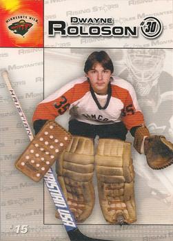 2003-04 Duracell Rising Stars Goalie Edition #15 Dwayne Roloson Front