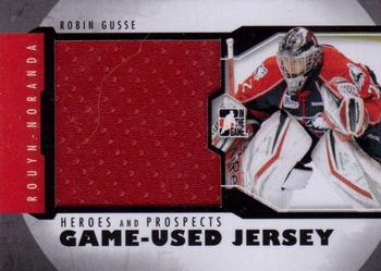 2012-13 In The Game Heroes and Prospects - Jersey Black #M-44 Robin Gusse Front