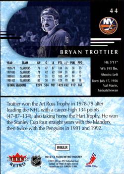 2012-13 Fleer Retro #44 Bryan Trottier Back