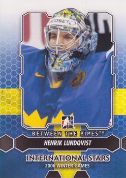 2012-13 In The Game Between The Pipes #199 Henrik Lundqvist Front