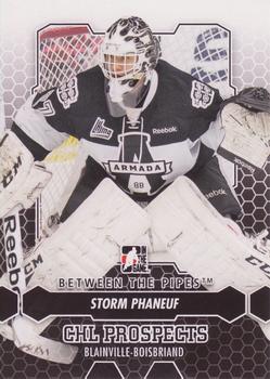 2012-13 In The Game Between The Pipes #6 Storm Phaneuf Front