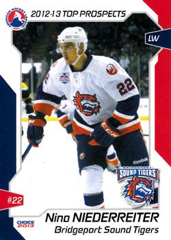 2012-13 Choice AHL Top Prospects #12 Nino Niederreiter Front