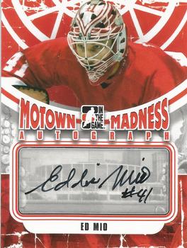 2012-13 In The Game Motown Madness - Autographs #A-EM Ed Mio Front