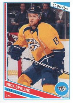2013-14 O-Pee-Chee #12 Nick Spaling Front