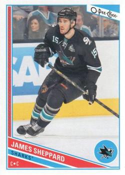 2013-14 O-Pee-Chee #99 James Sheppard Front
