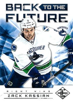 2012-13 Panini Limited - Back To The Future #BTF LK Trevor Linden / Zack Kassian Front