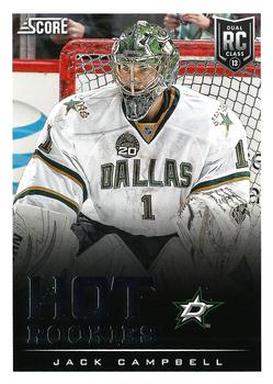 2013-14 Score #612 Jack Campbell Front