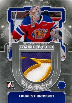 2012-13 In The Game Between The Pipes - Jerseys Patch Silver #M-07 Laurent Brossoit Front