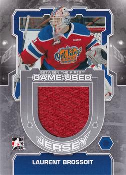 2012-13 In The Game Between The Pipes - Jerseys Silver #M-07 Laurent Brossoit Front