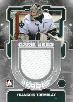 2012-13 In The Game Between The Pipes - Jerseys Silver #M-57 Francois Tremblay Front