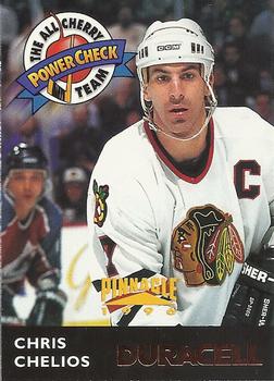 1996-97 Duracell All-Cherry Team #DC8 Chris Chelios Front