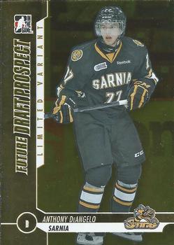 2012-13 In The Game Draft Prospects - Gold #62 Anthony DeAngelo Front