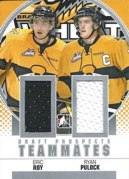 2012-13 In The Game Draft Prospects - Teammates Silver #TM-01 Eric Roy / Ryan Pulock Front