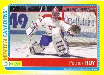 2013-14 O-Pee-Chee - Stickers #S-PR Patrick Roy Front
