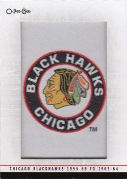 2013-14 O-Pee-Chee - Team Logo Patches #172 Chicago Blackhawks 1955-56 to 1963-64 (Primary) Front