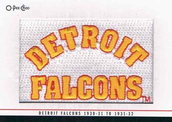 2013-14 O-Pee-Chee - Team Logo Patches #191 Detroit Falcons 1930-31 to 1931-32 (Primary) Front
