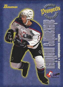1997 Bowman CHL #123 Alexander Mathieu Front