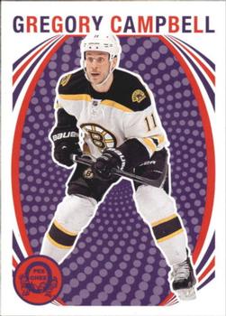 2013-14 O-Pee-Chee - Retro Blank Back #NNO Gregory Campbell Front