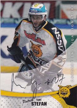 2004-05 Cardset Finland - Autographs #43 Patrik Stefan Front