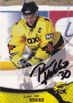 2004-05 Cardset Finland - Autographs #104 Petri Kokko Front
