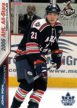 2005-06 Choice 2006 AHL All-Stars #29 John Pohl Front