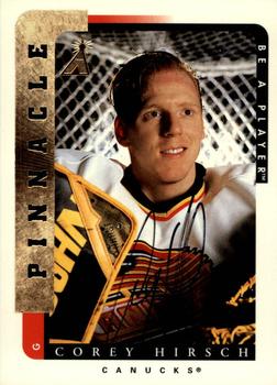 1996-97 Pinnacle Be a Player - Autographs #51 Corey Hirsch Front