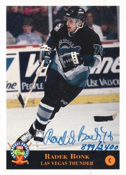 1994 Classic Pro Hockey Prospects - Autographs #NNO Radek Bonk Front