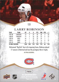 2007-08 SP Authentic #131 Larry Robinson Back