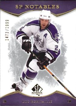 2007-08 SP Authentic #134 Luc Robitaille Front