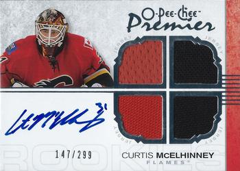 2007-08 O-Pee-Chee Premier #110 Curtis McElhinney Front