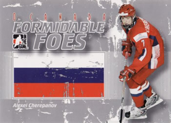 2007-08 In The Game O Canada #93 Alexei Cherepanov Front
