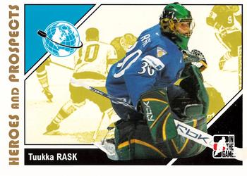 2007-08 In The Game Heroes and Prospects #13 Tuukka Rask Front
