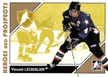 2007-08 In The Game Heroes and Prospects #4 Vincent Lecavalier Front