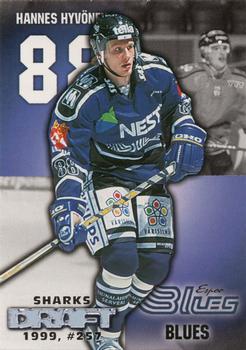 1999-00 Cardset Finland #13 Hannes Hyvönen Front