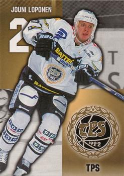 1999-00 Cardset Finland #134 Jouni Loponen Front