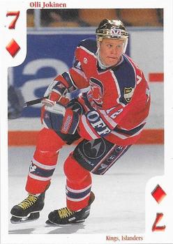 1999-00 Cardset Finland - Aces High #7♦ Olli Jokinen Front