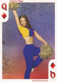 1999-00 Cardset Finland - Aces High #Q♦ Carissa Chan Front