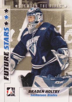 2007-08 In The Game Between the Pipes #5 Braden Holtby Front