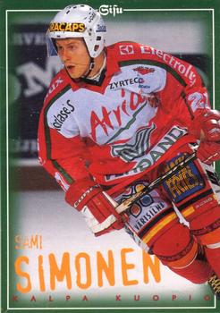 1996-97 Leaf Sisu SM-Liiga (Finnish) #75 Sami Simonen Front